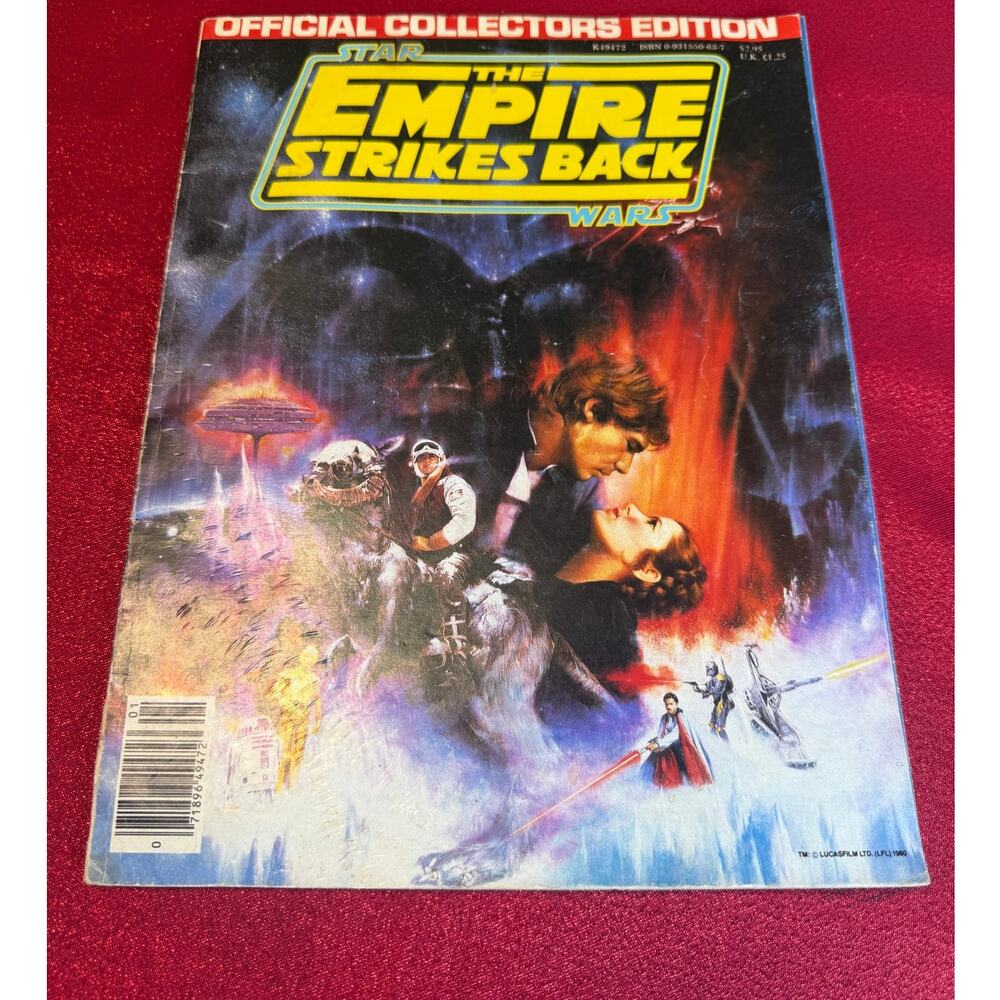Vintage 1980 Star Wars The Empire Strikes Back Collectors Edition Magazine